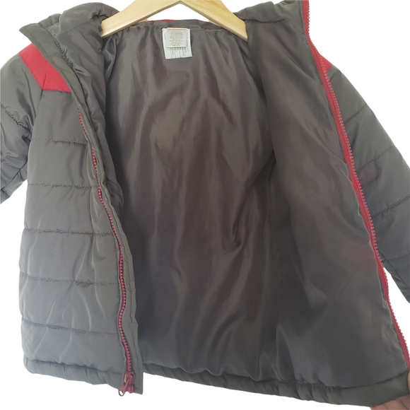 Gymboree Boys Puffer Jacket Size XS Kids Hooded - Picture 4 of 8